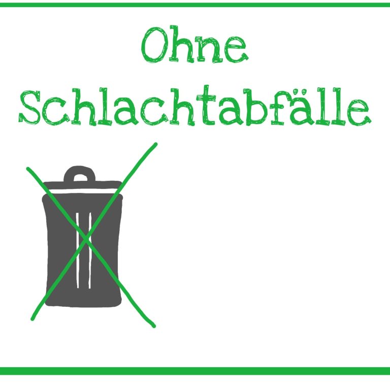 Ohne Schlachtabfälle Reico